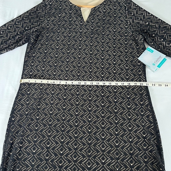 Coolibar Black Tunic Dress Women's Large - Picture 9 of 12